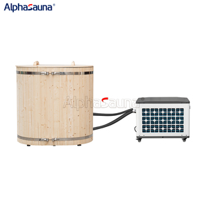 BỒN NGÂM Lạnh Ngoài Trời Bằng Gỗ Thiết Kế Mới Thùng Thu Hồi Máy Làm Lạnh Cầm Tay-Bồn Tắm Nước Đá Cách Nhiệt Tùy Chọn - Product Image 2