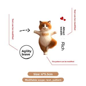 Dessin animé brosse à dents tasses holographique cristal UV transfert autocollants vinyle famille membre Classification étiquettes pour le lavage d'épicerie - Product Image 4