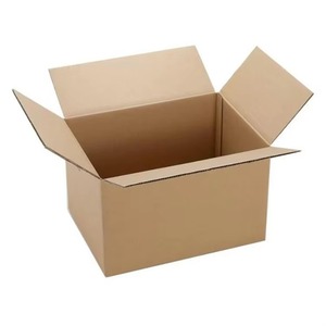 Ensemble de boîtes rectangulaires en carton ondulé, solution d'emballage et de stockage recyclable à fentes - Product Image 4
