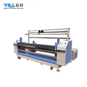 automatic edge alignment fabric winding machine equipment with measure