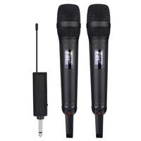Penerima Audio Panggung DJ Profesional UHF SKM9000 yang Dapat Diisi Ulang, Mikrofon Genggam Nirkabel Portabel Bergaya untuk Penyanyi Langsung dengan XLR