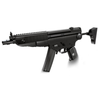 Bloques de Construcción de Armas Militares, Pistola de Asalto MP5 Artificial, Modelo de Simulación, Juguete, Accesorios para Juegos Militares