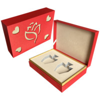 Boîte cadeau de luxe haut de gamme avec couvercle ajouré ROGOOD, emballage artisanal pour flacons de cosmétiques, de parfum et d'huile, P2160