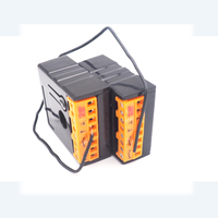 Récepteur RF 433 MHz haute capacité pour garage, mini-récepteur 12/24 V, 2 canaux