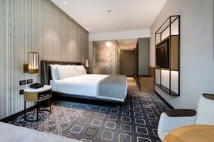 Ensembles de meubles de chambre à coucher d'hôtel économique centre-ville de Perth <span class=keywords><strong>InterContinental</strong></span> Design moderne 5 étoiles en bois massif pour appartement et villa - Product Image 5