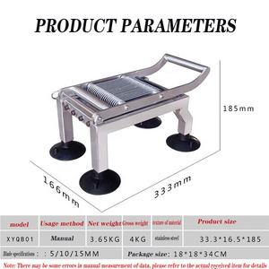 수동 슬라이서 다기능 슬라이싱 핸드 프레셔 두꺼운 스테인리스 야채 조리된 음식 슬라이서 커터 푸드 프로세서 - Product Image 3