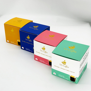 Cajas de Cápsulas de Lujo Económicas con Logotipo Personalizado, Empaque de Papel para Café, Caja <span class=keywords><strong>Dolce</strong></span> <span class=keywords><strong>Gusto</strong></span> - Product Image 1