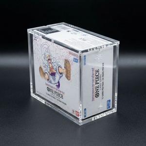 OP01 - OP15 Protector de Caja de Sobres de Una Pieza Resistente a los Rayos UV, Estuche Acrílico Magnético con Tapa para Tarjetas de Juego, Ajuste Perfecto, Inglés - Product Image 2