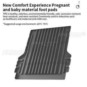 แผ่นรองกระบะท้ายรถกระบะ BYD Shark 2024+ แผ่นรองท้ายรถ TPE อุปกรณ์ป้องกันกระบะท้าย - Product Image 3