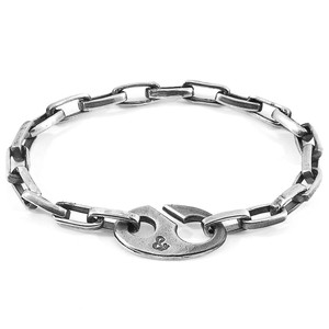 Bracciale a catena in argento Windsor Mooring - Product Image 4
