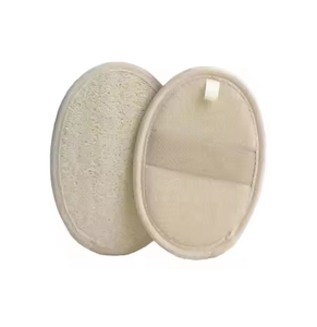 Nettoyant naturel éco-certifié pour le corps Douche ovale Spa Bain Épurateur Loofah Éponge Brosses Filet Matériau Tampons Sacs Serviettes - Product Image 6