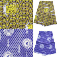 Kain Batik Katun Cetak Dua Sisi Kain Batik Afrika Gaya Etnik Kain Cetak Afrika