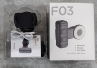 Poignée de stabilisation portable pour téléphone avec télécommande Bluetooth, stabilisateur de caméra sans fil pour selfie avec lumière d'appoint pour téléphones