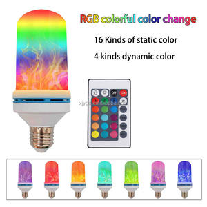 <span class=keywords><strong>Ampoule</strong></span> <span class=keywords><strong>LED</strong></span> <span class=keywords><strong>RGB</strong></span> Flame avec télécommande scintillante <span class=keywords><strong>multicolore</strong></span> pour jardin patio camping - Product Image 5