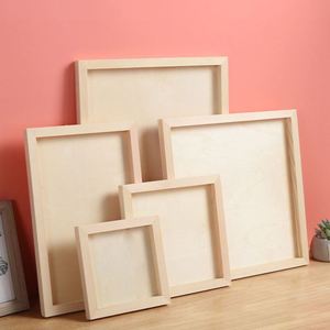 Children Clay <b>Picture</b> <b>Frame</b> with Pine Backboard Handmade Artwork Display Clay <b>Frame</b> <b>Wooden</b> Playdough Pulp <b>Picture</b> <b>Frame</b> for Kids - Product Image 3