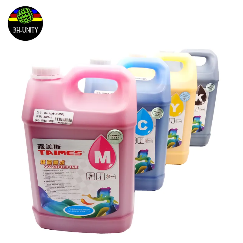 good price km512i taimes eco solvent printing ink for konica 512i printhead ink