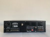Kompakt boyutu 120W eko amplifikatörler ve hoparlörler güç mikser amplifikatör okul için