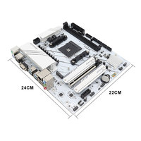 JGINYUE B550M 游戏ARGB DDR4主板电脑台式机主板支持AM4 4000 5000系列处理器