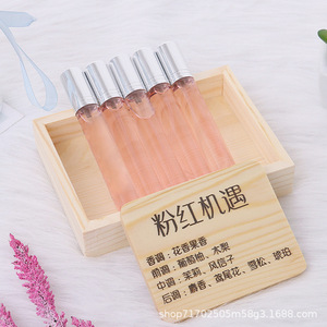 Caja de Madera para Perfumes, Exhibición de Muestras, Almacenamiento, Reutilizable, Estilo Rústico, Tamaño Personalizable, Función de Grabado - Product Image 3