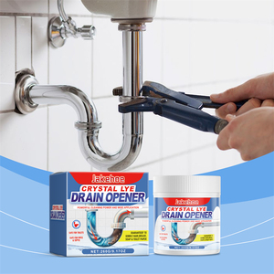 Jakehoe 260g Polvere Detergente Cristallina per Scarichi, Rimuove Ogni Blocco e Odore, per Pulizia di Lavelli e Tubature di Cucina e Bagno - Product Image 2