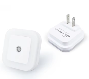 110V 220V US EU <strong>Plug</strong>-<strong>in</strong> Auto Sensor Control Led Wall Socket Baby Nursing Sleeping Lamp <strong>Plug</strong> <strong>in</strong> Wall Sensor Night <strong>Light</strong> Lamp - Product Image 1