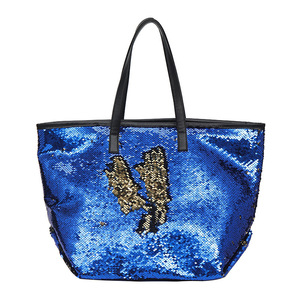 2024 Wholesale Fashion Customized Glitter <strong>Sequin</strong> Tote Bag Big Artistic Computer Phone PU High Quality Lady <strong>Handbags</strong> - Product Image 3
