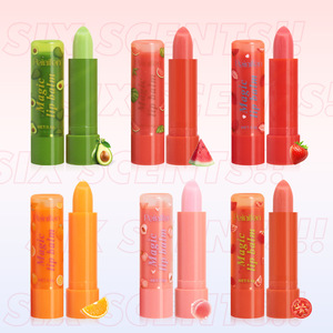 Natural <strong>Organic</strong> Lipbalm Stick 6 Flavors Moisturizing 6 Pieces Set Gift Lip Balm - Product Image 5
