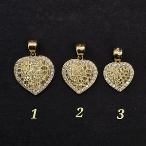 Очаровательная бабочка в форме сердца, 14 карат - Product Image 2