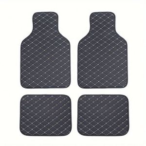 Cross-border Universal Leather <b>Car</b> <b>Mat</b> 4-Piece Set From Guangdong - Product Image 5