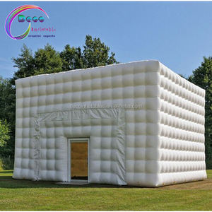 Publicité événement extérieur commercial utilisé grande tente gonflable gonflable de publicité de partie de <span class=keywords><strong>cube</strong></span> d'air avec la lumière led - Product Image 1