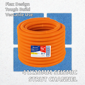 PULITオレンジPVCフレキシブルコンジットワイヤー保護用20mm & 25mmサイズ - Product Image 2