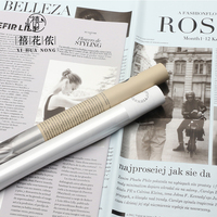 Kertas Pembungkus Bunga Xihuanong Seri Fashion Mingguan Baru, Gaya Koran, OPP Tahan Air, untuk Toko Bunga