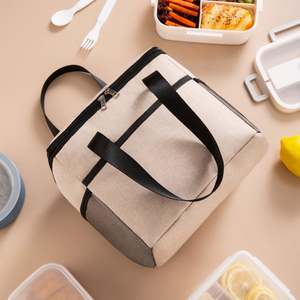 Functional Pattern Cooler <b>Lunch</b> Box Portable Insulated Canvas <b>Lunch</b> <b>Bag</b> Thermal Food Picnic <b>Lunch</b> <b>Bags</b> <b>for</b> Women <b>Kids</b> - Product Image 5