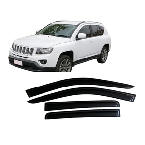 Pour <span class=keywords><strong>JEEP</strong></span> COMPASS 2011-2016 accessoires de voiture déflecteur d'évent latéral pare-pluie pare-pluie pare-pluie - Product Image 1