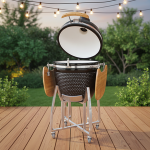 Auplex - Barbacoa de Cerámica para Cocinar al Aire Libre, Ahumador Multifuncional de 21 Pulgadas, Parrilla Kamado Clásica Grande para Fiestas Familiares y <span class=keywords><strong>con</strong></span> <span class=keywords><strong>Amigos</strong></span> - Product Image 1