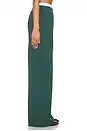 <span class=keywords><strong>Pantaloni</strong></span> da <span class=keywords><strong>donna</strong></span> a vita alta a gamba larga, verde foresta, con cintura a costine, <span class=keywords><strong>pantaloni</strong></span> lounge, joggers ampi, streetwear, all'ingrosso, personalizzabili OEM - Product Image 3