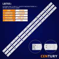 Barre LED TV E227809 HXF-S D3371Y17WCA057761B11 A PP MP V4.0 Pitch 54MM Factory Cut TV Backlight Pour Sharp 32 Inch LE32H320D