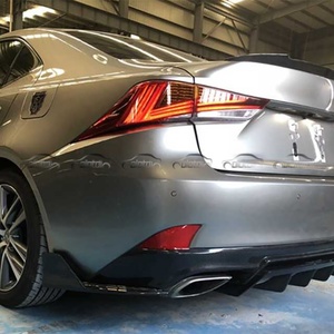 Alerón Trasero para Auto, Divisores Laterales para Parachoques, Difusor Trasero de Fibra de Carbono para Lexus IS F Sport 2012+ - Product Image 3