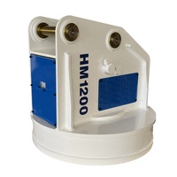 Imán Hidráulico WXHM1200 para Excavadora, Accesorio de Elevación de Chatarra, Electromagnético, Alta Fuerza Magnética