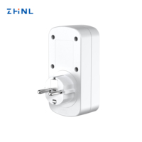 Régulateur de tension 230V AC pour TV et réfrigérateur, protection électrique domestique, type prise française 16A