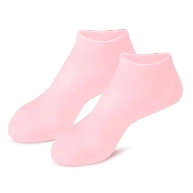 Silikon feuchtigkeit spendende Gel Feuchtigkeit socken und Handschuhe mit Gummi Fußpflege vegan für trockene Füße