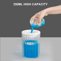 320ml Réglable Automatique Sans Contact Capteur Infrarouge Intelligent Distributeur de Savon Liquide Montage Mural Distributeur de Lavage des Mains