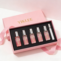 Kit de Colección de Envases de Perfume de 2ml, 3ml y 5ml, Etiqueta Privada, Caja de Regalo para Probador de Perfume con Estampado en Caliente Personalizado OEM
