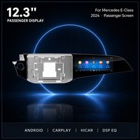 Untuk Mercedes Benz E Class W214 2024 Pemutar Video Mobil Android Multimedia Baru Layar Penumpang Hiburan Kopilot Otomatis Headunit