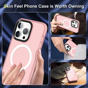 Anti Drop Cell Phone Case Popular Color Clear Phone Case Hard PC Phone Back Cover For IPhone 15 Pro Max