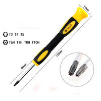 Tournevis cruciforme fendu Phillips Torx, outil de réparation de téléphone portable, démontage de console de jeu 360xbox, manche en acier CRV, bricolage