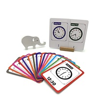 Cartes de stimulation visuelle pour l'éducation de la petite enfance, aides à l'apprentissage des mots anglais, cartes cognitives éducatives