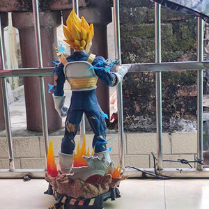 Figura de Anime de Gran Tamaño de Vegeta <span class=keywords><strong>Super</strong></span> Saiyan <span class=keywords><strong>3</strong></span> de Dragon <span class=keywords><strong>Ball</strong></span> Z, Estatua de Anime GK LX, Modelo de Dragon <span class=keywords><strong>Ball</strong></span> - Product Image 3