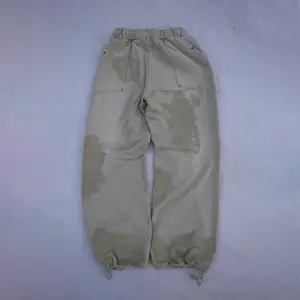 Cotton Trousers Pants Loose Boot Cut Streetwear Men Sweatpants Baggy Pants Wide Leg Cargo Pants
