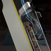Nettoyeur de sols portable FCV4 Plus Karcher, machine de nettoyage multifonctionnelle 4-en-1 pour un nettoyage domestique facile